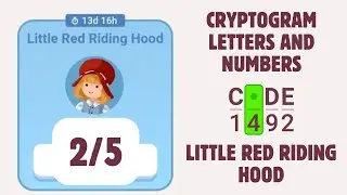 Cryptogram Little Red Riding Hood Event Solution | Chapter 2/5