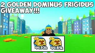 2 GOLDEN DOMINUS FRIGIDUS PETS GIVEAWAY IN PET SIMULATOR X!!!