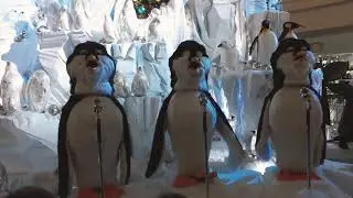 Минск. Новый Год 2020. Дана Молл. Пингвинчики