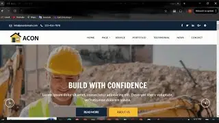 How To Design a Construction & Architecture Website with php in Nigeria