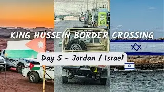 Crossing the border from Amman to Jerusalem 🇯🇴🇮🇱