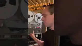 Print Mixes to Tape #analogmixing #recordingstudio