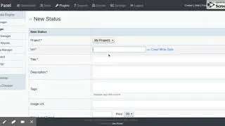 Social Media Manager - Seo Panel plugin