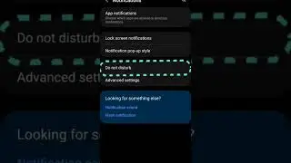 How to Turn On Do Not Disturb in Samsung | Do not Disturb kaise on kare | 