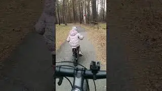 Выращиваю напарницу для велопокатушек #mtb #велосипед #велосипедисты