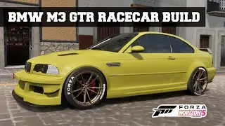 BMW M3 GTR V8 Racecar Build - Forza Horizon 5