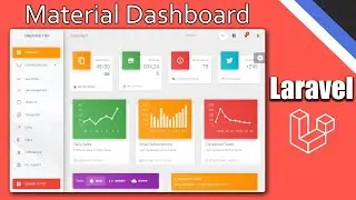 Laravel -  Como implementar Dashboard Material design