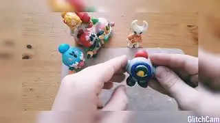 Как лепить нани из игры brawl Stars