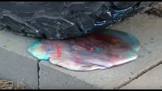 Crushing Satisfying Things Under A Car!!