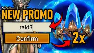 New Promo Codes and 2x Ancient Shard Events for the Weekend [ Raid Shadow Legends ]