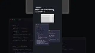 Placeholder animation loading with 