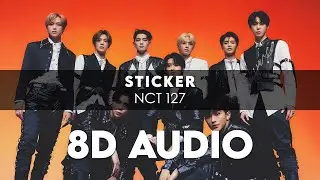 NCT 127 - STICKER 8D AUDIO [USE HEADPHONES] + Romanized Lyrics