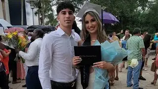 La graduacion de la novia de Anthony mira q bonito quedo todo