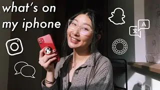 what's on my iphone 11 + new iOS 14 homescreen & icons tutorial *neutral/brown aesthetic*