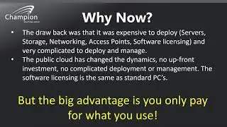 Desktop as a Service (Daas) Webinar