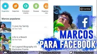 COMO HACER MARCOS DE FACEBOOK | MARCOS PARA FOTOS @HundsvartJarva
