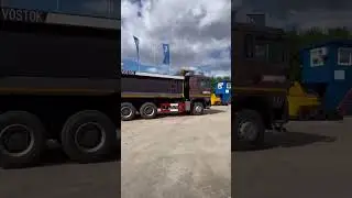 Красавчики HOWO. Реализация техники. Самосвал HOWO TX T5G U образный кузов  #automobile #камаз #howo