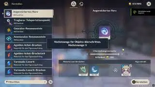 Genshin Impact - Hilfe - neues Limit für angereichertes Hartz - 2021.04.26