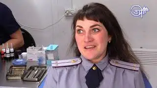 На территории Исправительной колонии в п. Шерегеш  работала передвижная стоматология
