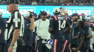 Drake Maye Scores First TD in #Patriots Uniform