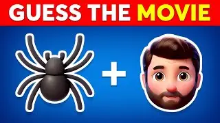Guess the Movie by Emoji Quiz 🎥🍿 100 MOVIES BY EMOJI | Easy, Medium, Hard