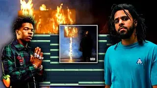 How To Make SMOOTH BEATS And MELODIES For J COLE And LIL BABY From Scratch | FL Studio