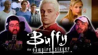 Buffy the Vampire Slayer 4x7 & 4x8 REACTION | Spike on the Run  & Thanksgiving with the Scooby Gang!