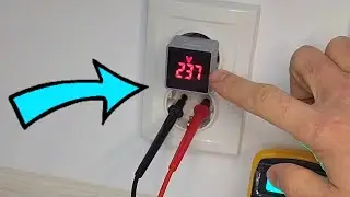 Voltmetru digital Sinotimer direct in priza