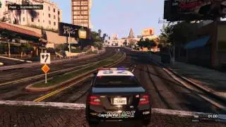GTA 5 Code 3 response Police Training E1
