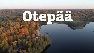 Otepää. Estonia. Drone 4K.