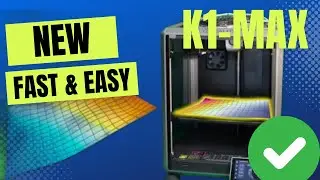 *NEW* Fast & Easy Bed Leveling For Creality K1 Max Printer