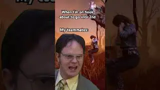 Dead by Daylight when you’re about to go into 2nd hook #deadbydaylight #dbd #theoffice