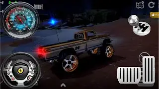 Monster Truck Driving at Night 🌌🌑- Offroad Outlaws Gameplay - Android / IOS Gameplay