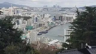 Hiking Cheonmasan Mountain in Seo-gu, Busan, South Korea