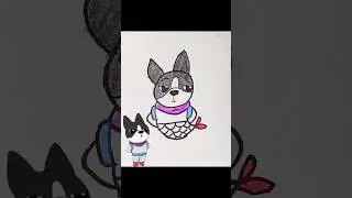 Draw Mermaid Atlas | Dogs in Space 282 