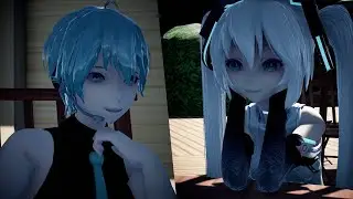 [ MMD ] Nothing, because i'm not human ( Mikuo X Miku )