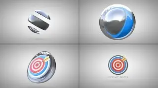 Intro Template #94 3D ball logo
