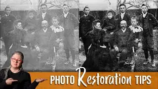 Learn How to Edit and Restore OLD Photos | Lightroom, Luminar Neo, Photoshop