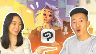 ART CHALLENGE IN CLIP STUDIO PAINT 🤯 (ft. 