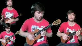 Omen (The Prodigy ukulele + percussion cover)