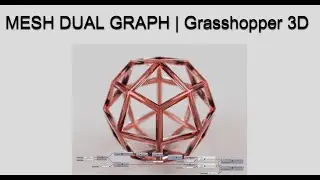 Mesh dual graph | Grasshopper 3D