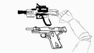 Clones talk about the first order pistol @MilliardoVT (DACAST Animated)