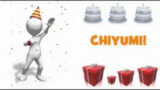¡FELIZ CUMPLEAÑOS CHIYUMI!