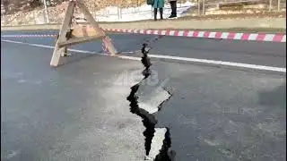 На дороге на среднюю площадку 