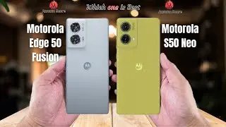 Motorola Edge 50 Fusion vs Motorola S50 Neo  Full comparison ⚡Which one is Best