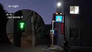 Ellumin EN 12899 Bifacial fully lit sign pedestrian system