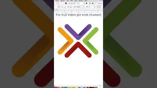 Logo design in Coreldraw | Create modern logo design in corel draw | #coreldrawtutorial #coreldraw