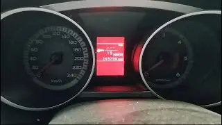 RESET SERVICE LIGHT PEUGEOT 4007 / Mitsubishi Outlander service oil light reset #shorts