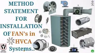 Method Statement for Installing HVAC Fan | Step-by-Step Guide 🛠️