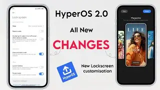 All New Changes Come On Xiaomi HyperOS 2.0 Update | Like Control Center & Lockscreen Customisation ✨